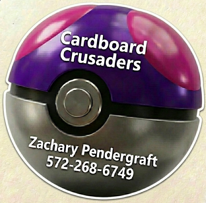 Cardboard Crusaders Ball Window/Helmet Decal or MAGNET