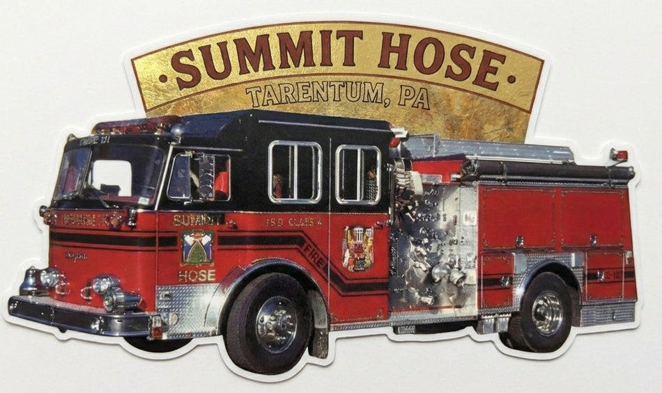 Summit Hose Tarentum Window or Helmet Decal