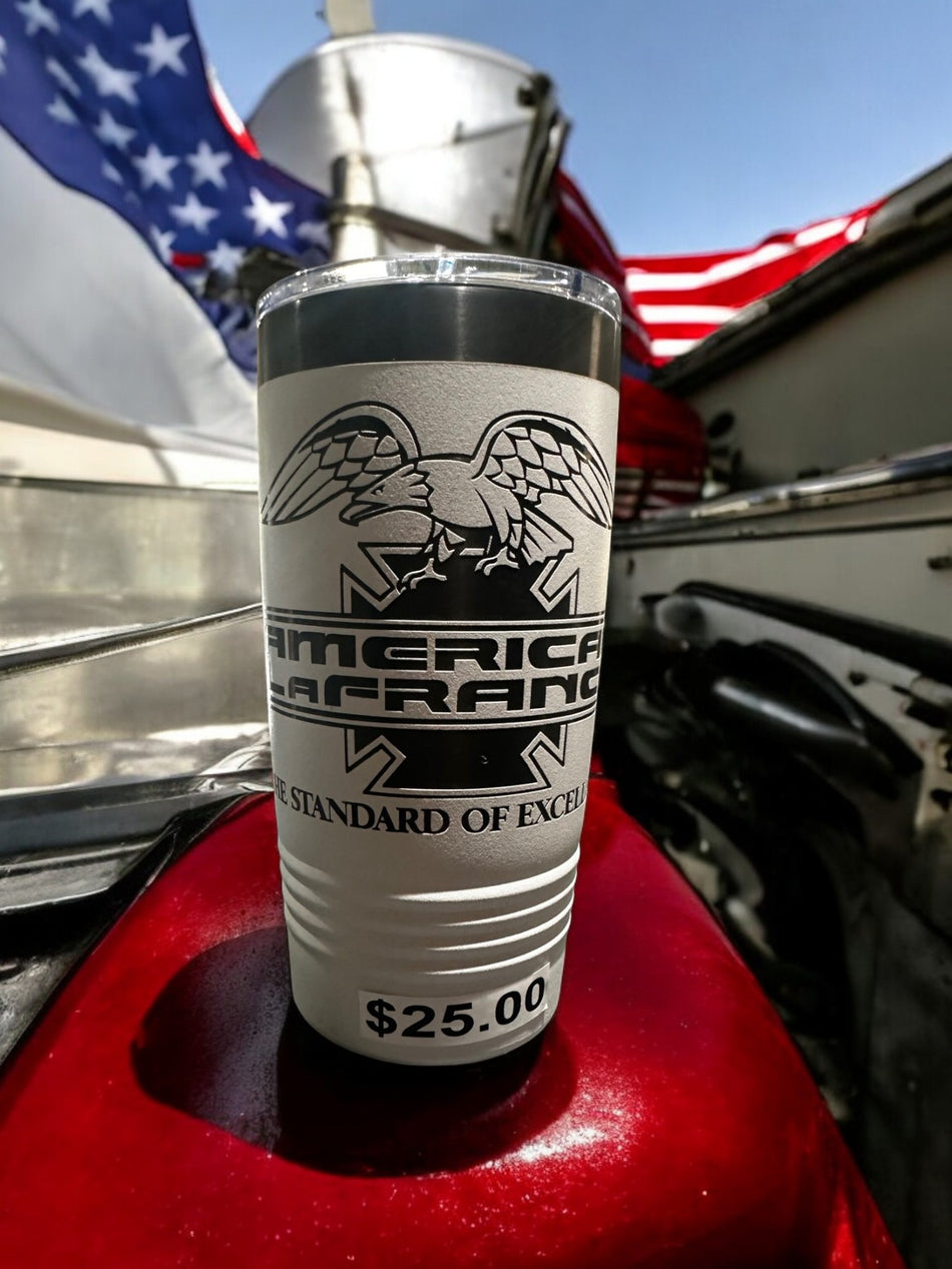 Custom Engraved ALF 20oz. Hot/Cold White Ghost Tumbler