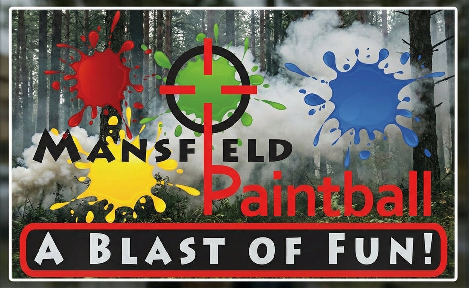Mansfield Paintball Window/Helmet Decal or MAGNET Tiktok