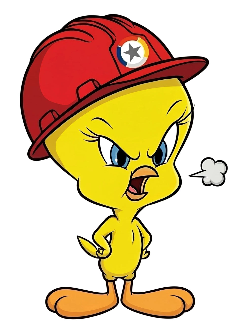 Yellow Bird Lone Star Hamzat Window/Helmet Decal or MAGNET Powercall