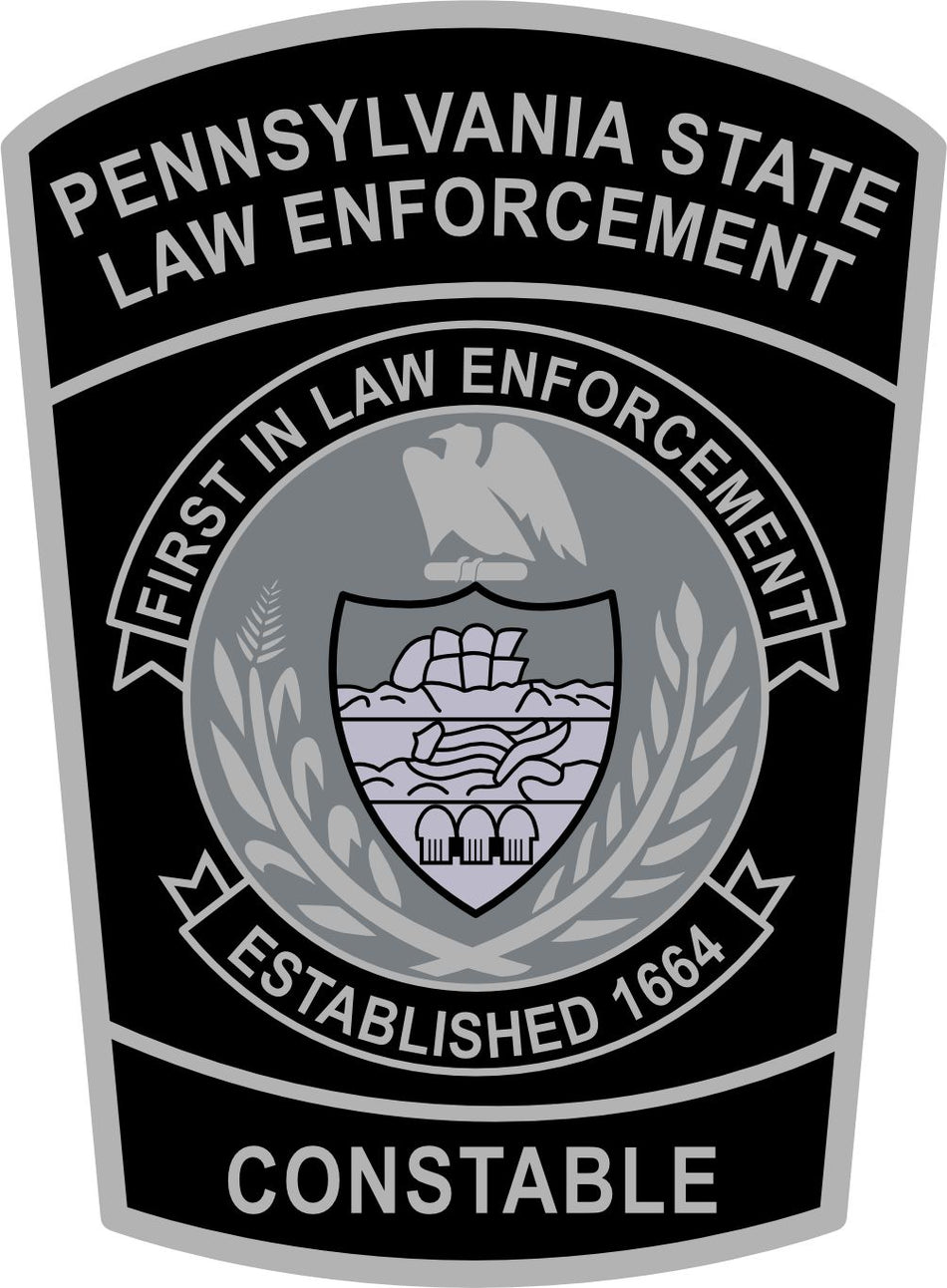 PA State Constable Customer Decal or Magnet (sqd.1)