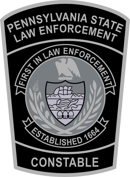 PA State Constable Customer Decal or Magnet economy non-reflective decal