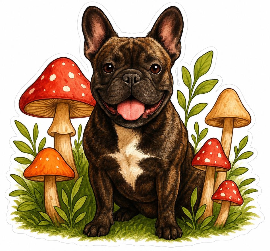 Jeanie Henderson Dog Design Customer Decal – Economy Bulk Decals sqd.1