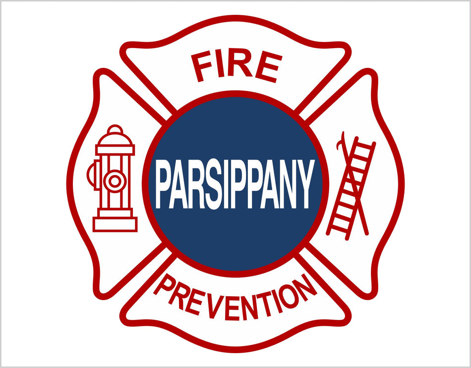 Parsippany Fire Prevention Customer Decal