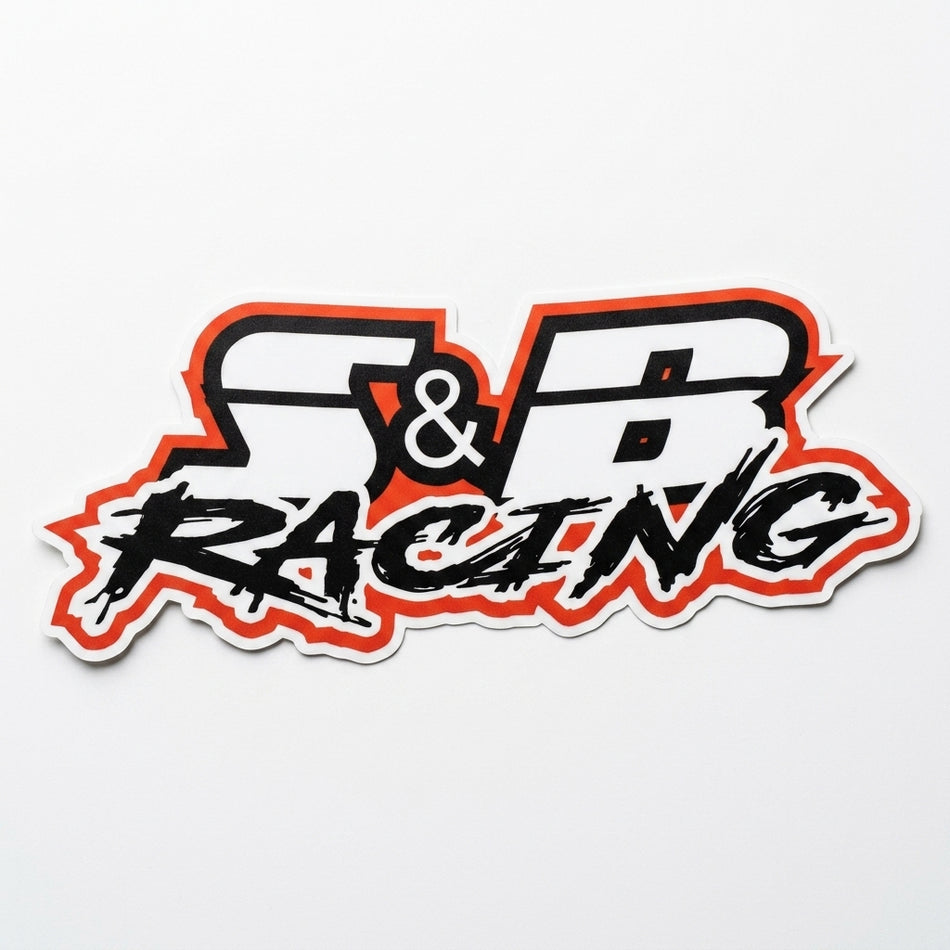 S&B Racing Version 2 Window or Helmet Decal