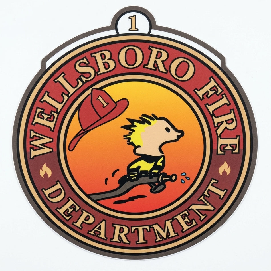 Wellsboro Fire Department Window/Hardhat Decal