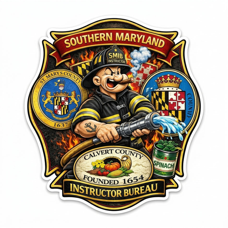 Southern Maryland Instructor Window/Hardhat Decal