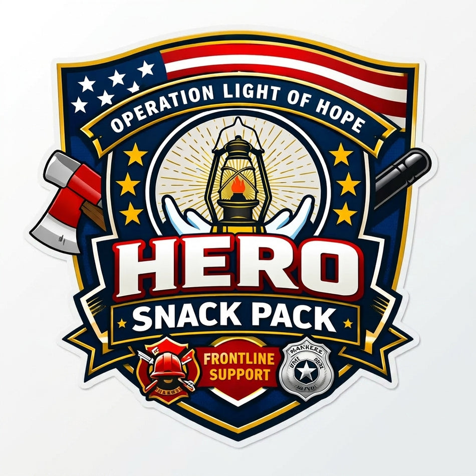 Operation Light of Hope Hero Window/Hardhat Decal