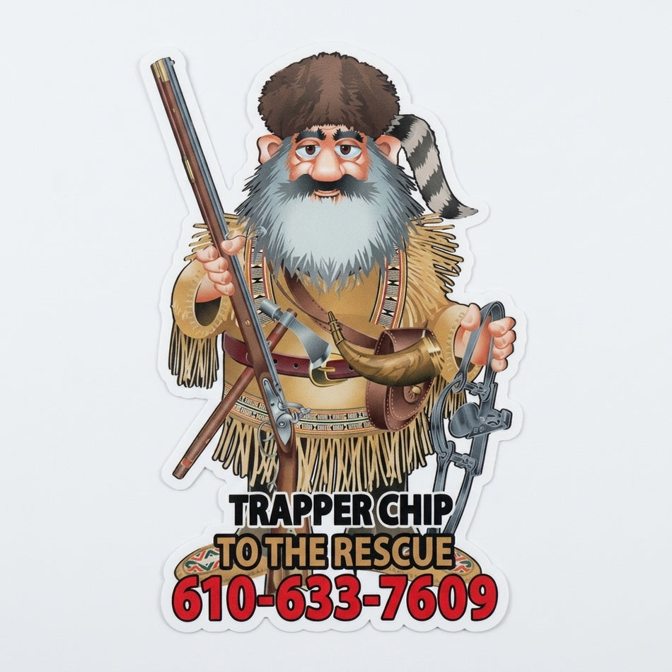 Trapper Chip to the Rescue Window/Helmet Decal or MAGNET