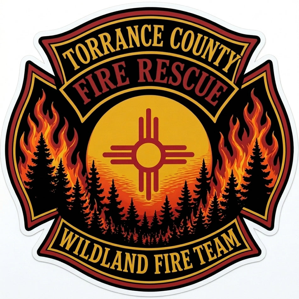 Torrance County Fire Rescue Window/Helmet Decal or MAGNET