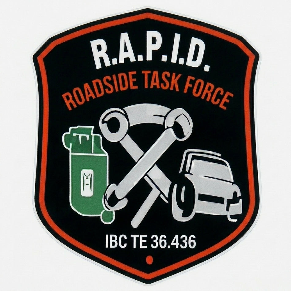 Rapid Roadside Task Force Window/Helmet Decal or MAGNET