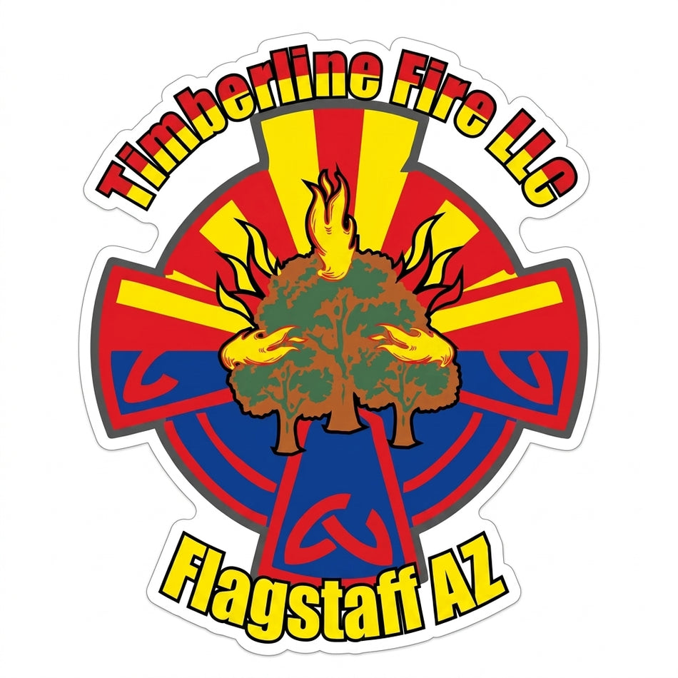 Timberline Fire LLC Window/Helmet Decal or MAGNET