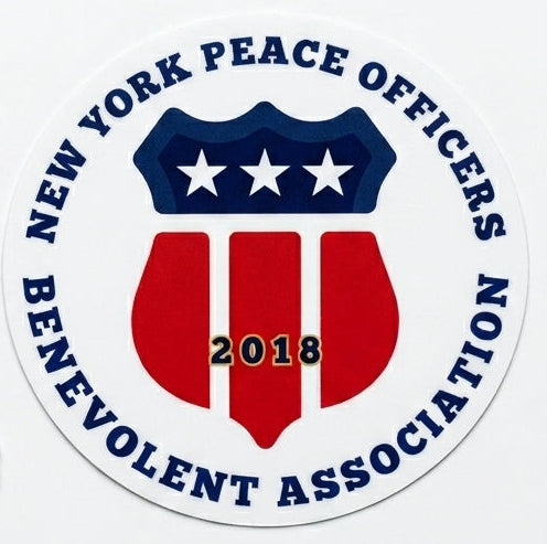 New York Peace Officer Benevolent Window/Helmet Decal or MAGNET