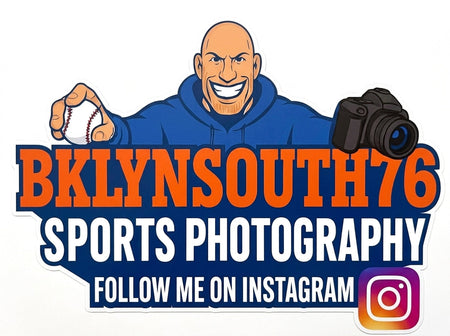 Brooklyn Sports Photography Window or Helmet Decal economy bulk decal