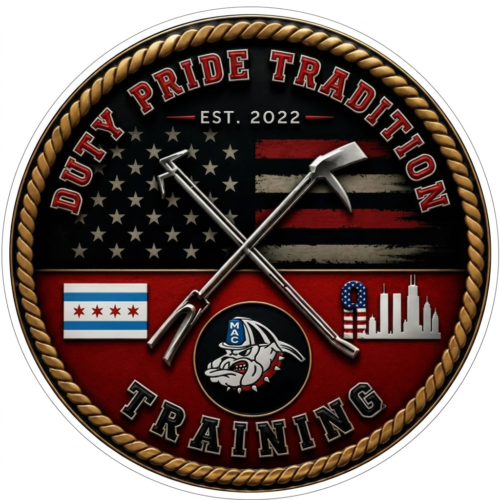 Duty Pride Training Customer Decal or Magnet economy non-reflective decal