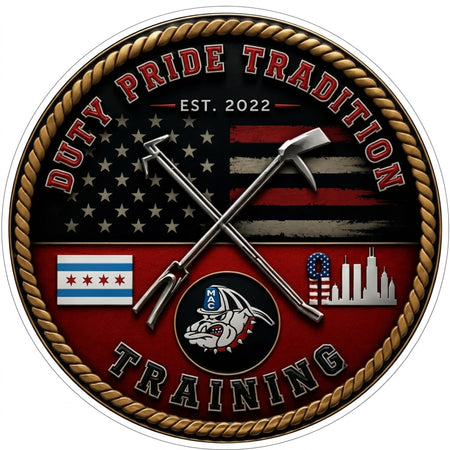 Duty Pride Training Customer Decal or Magnet economy non-reflective decal