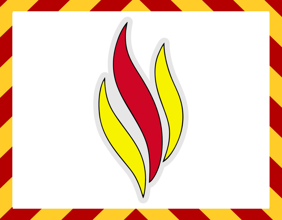 Window Decal - SG Flames Customer Decal