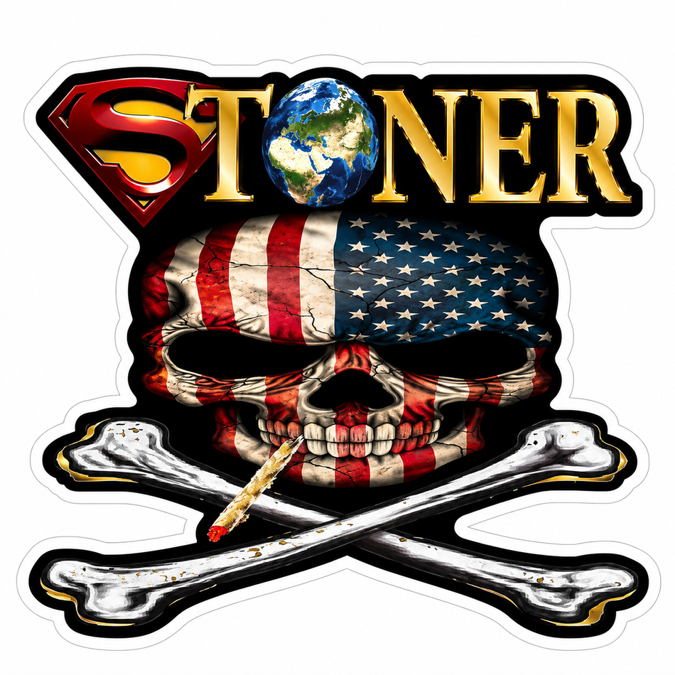 Stoner Customer Decal – Economy Bulk Decals sqd.1