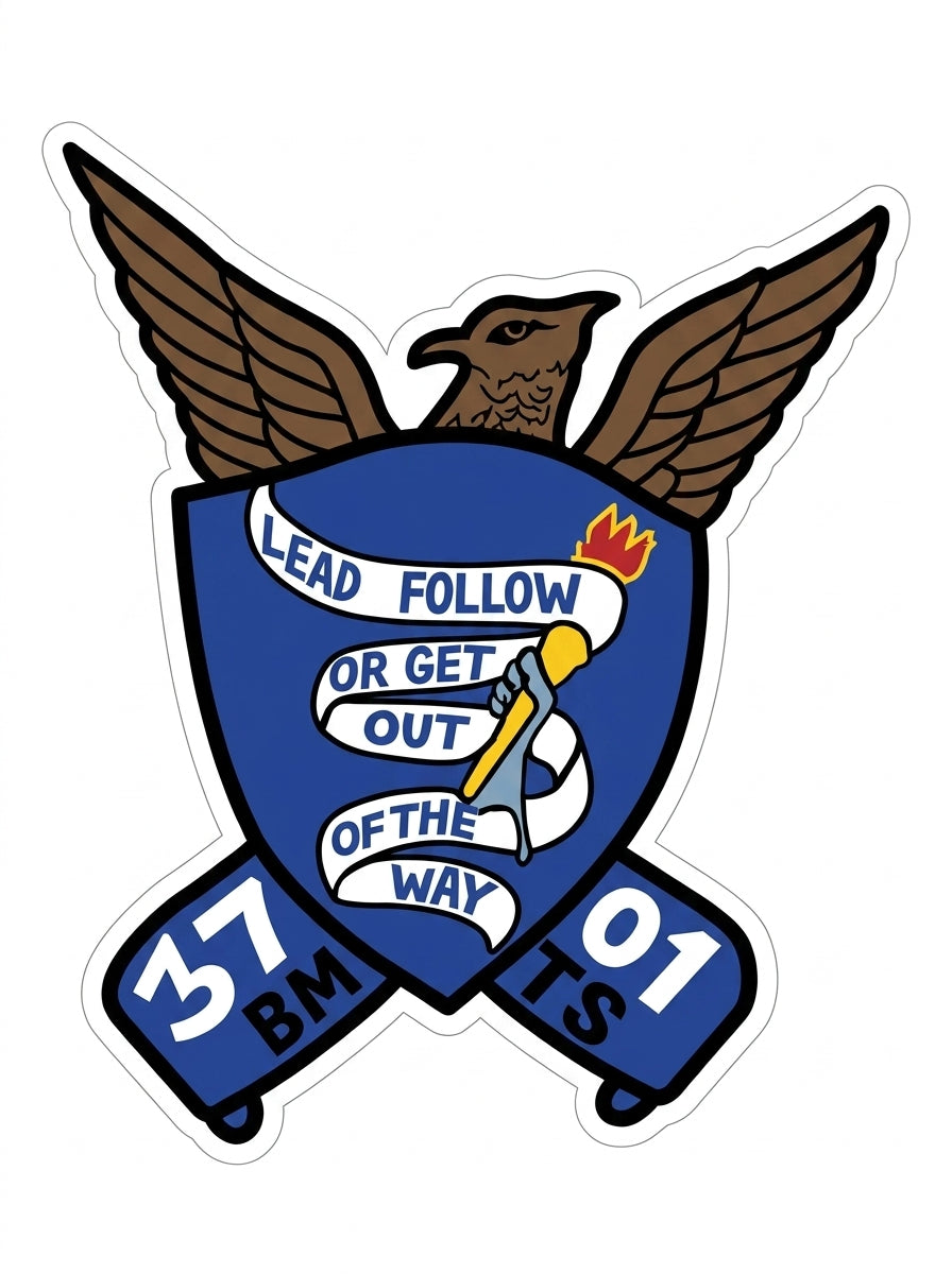 Lead follow or get out Customer Decal or Magnet (sqd.1)