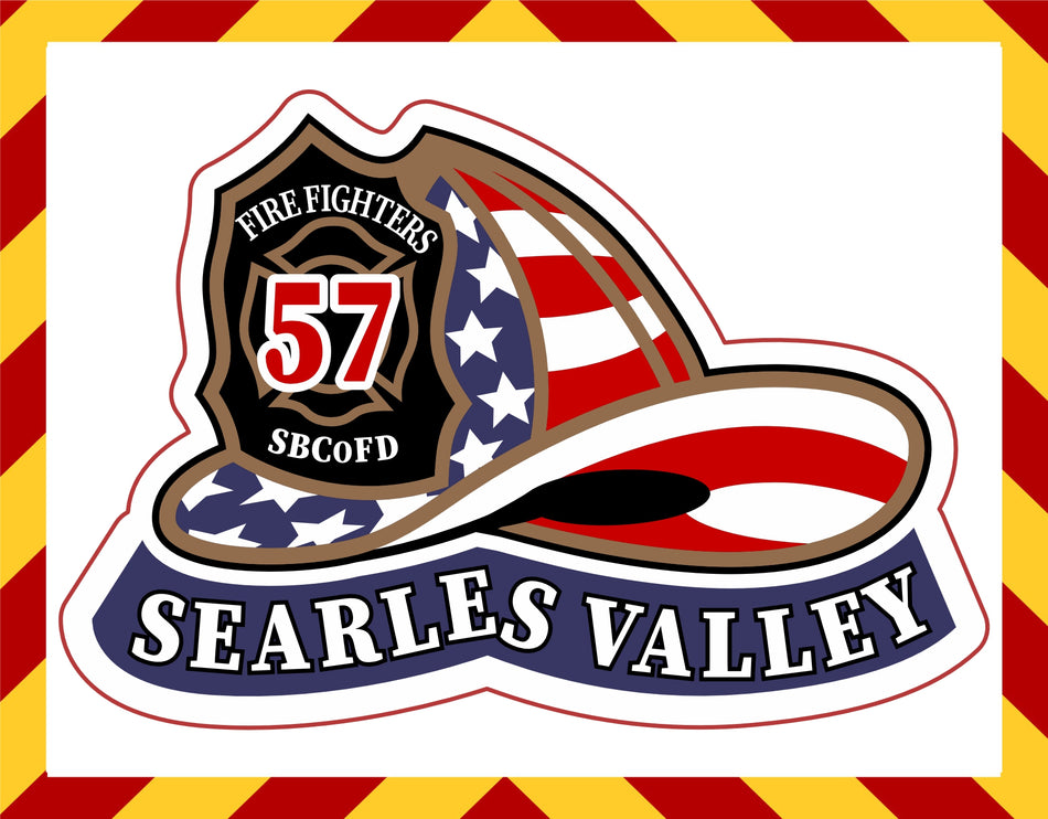 Searles Valley Firefighter Customer Decal