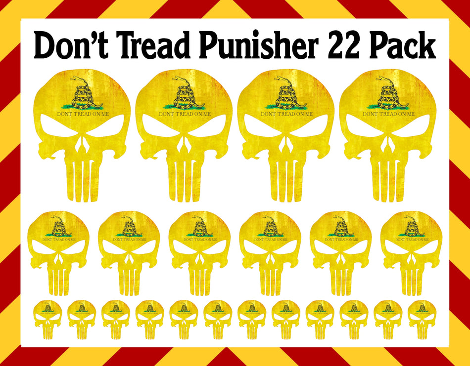 Wholesale Reseller Don't Tread Punisher 22 Pack