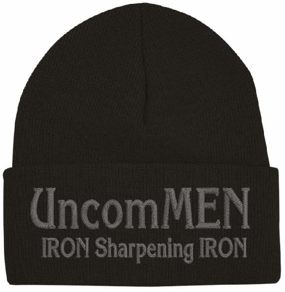 UncomMEN Custom Embroidered Winter Cuff or Beanie Hat