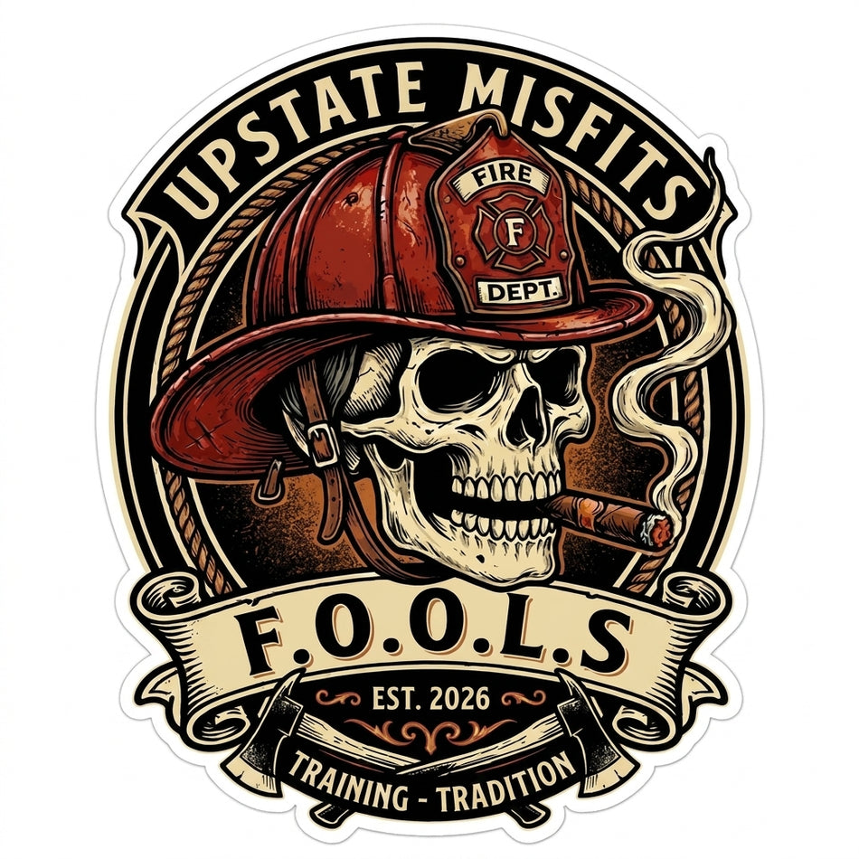 Upstate Misfits FOOLS Customer Decal or Magnet