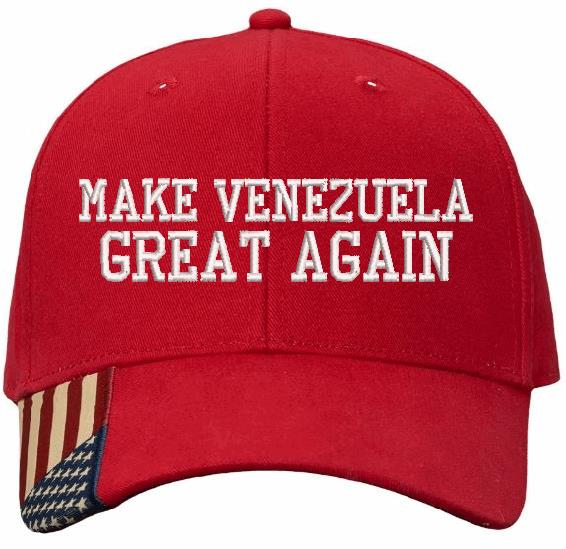 Make Venezuela Great Again Embroidered Adjustable or Fitted Ball Cap