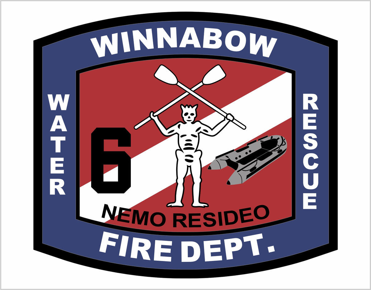 Technical Water Rescue Patch Winnabow Water Rescue Patch (50 Pieces) – Powercall Sirens LLC
