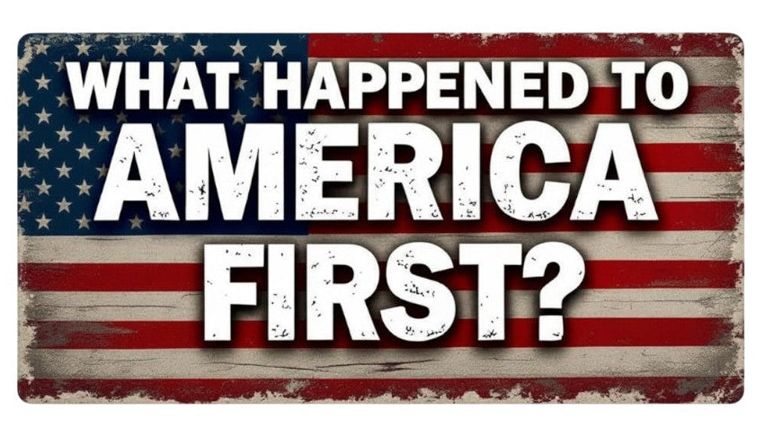 America First Bumper Sticker - Buy one get one free - Various Sizes