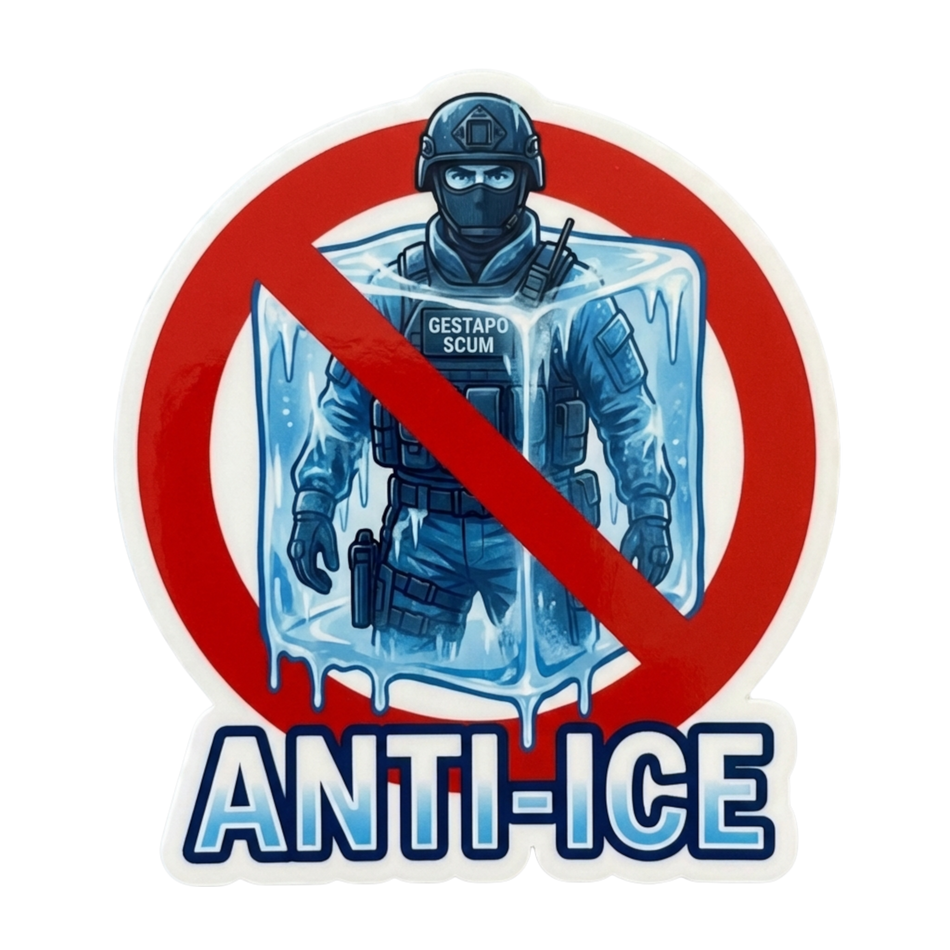 Anti ICE Sticker/Car Sticker Anti-Trump Resistance Sticker, Social Justice Apparel Sticker, Vinyl Decal Sticker, Anti ICE Sticker