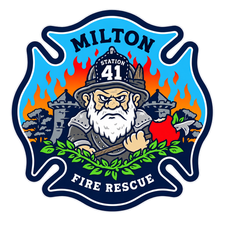 Milton Fire Rescue Station 41 Emblem