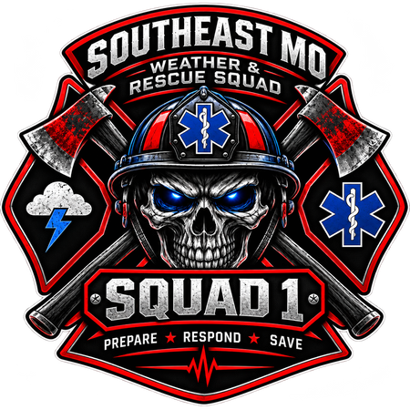 Southeast MO Weather & Rescue Squad 1 Emblem