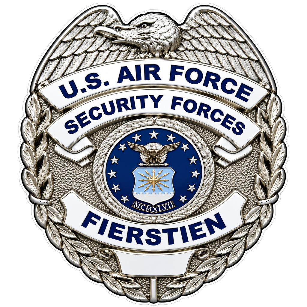 U.S. Air Force Security Forces FIERSTIEN Badge