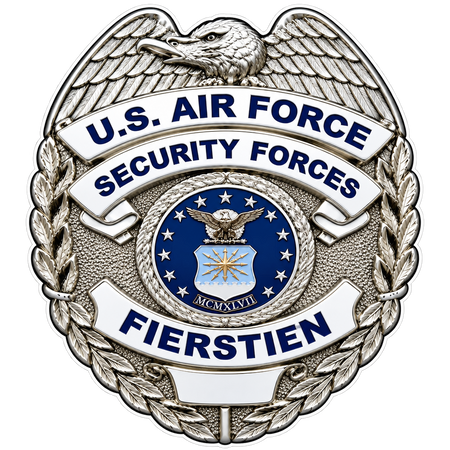 U.S. Air Force Security Forces FIERSTIEN Badge