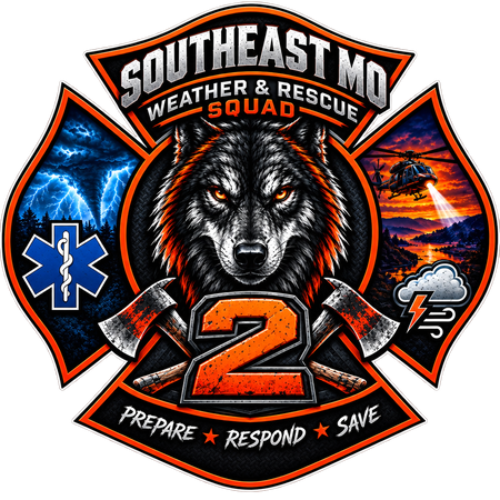 Southeast MO Weather & Rescue Squad 2 Emblem