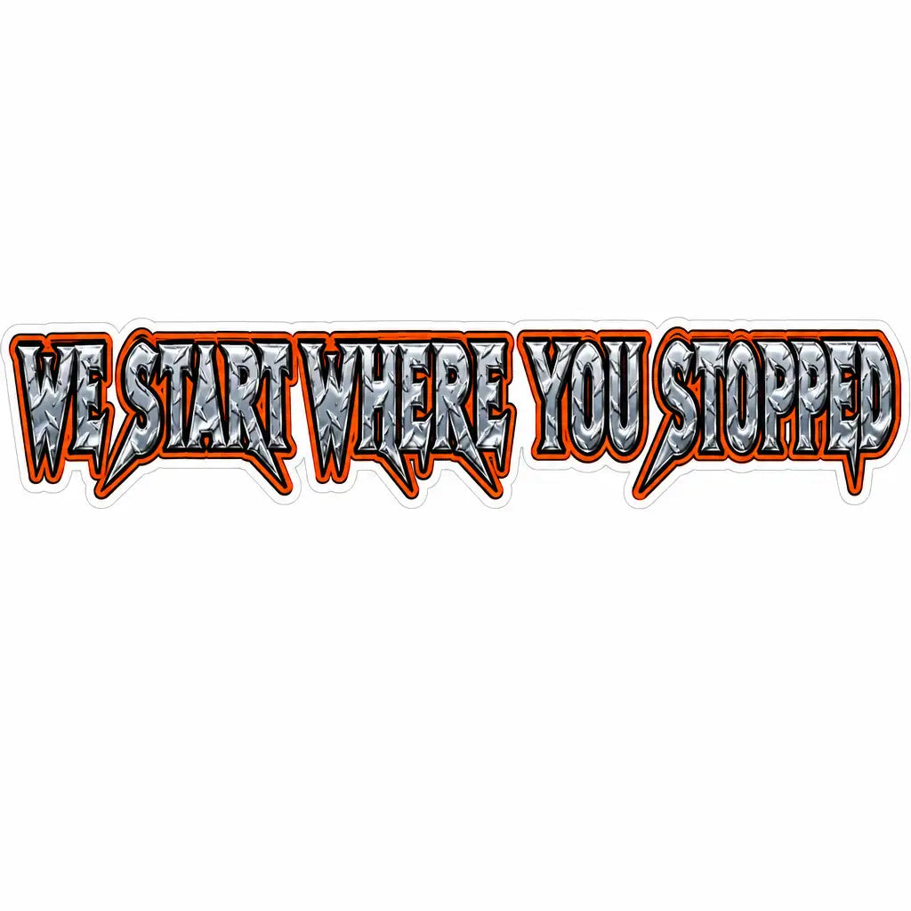Customer approved design: Custom Powercall Decal