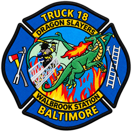 Truck 18 Dragon Slayers Walbrook Station Baltimore