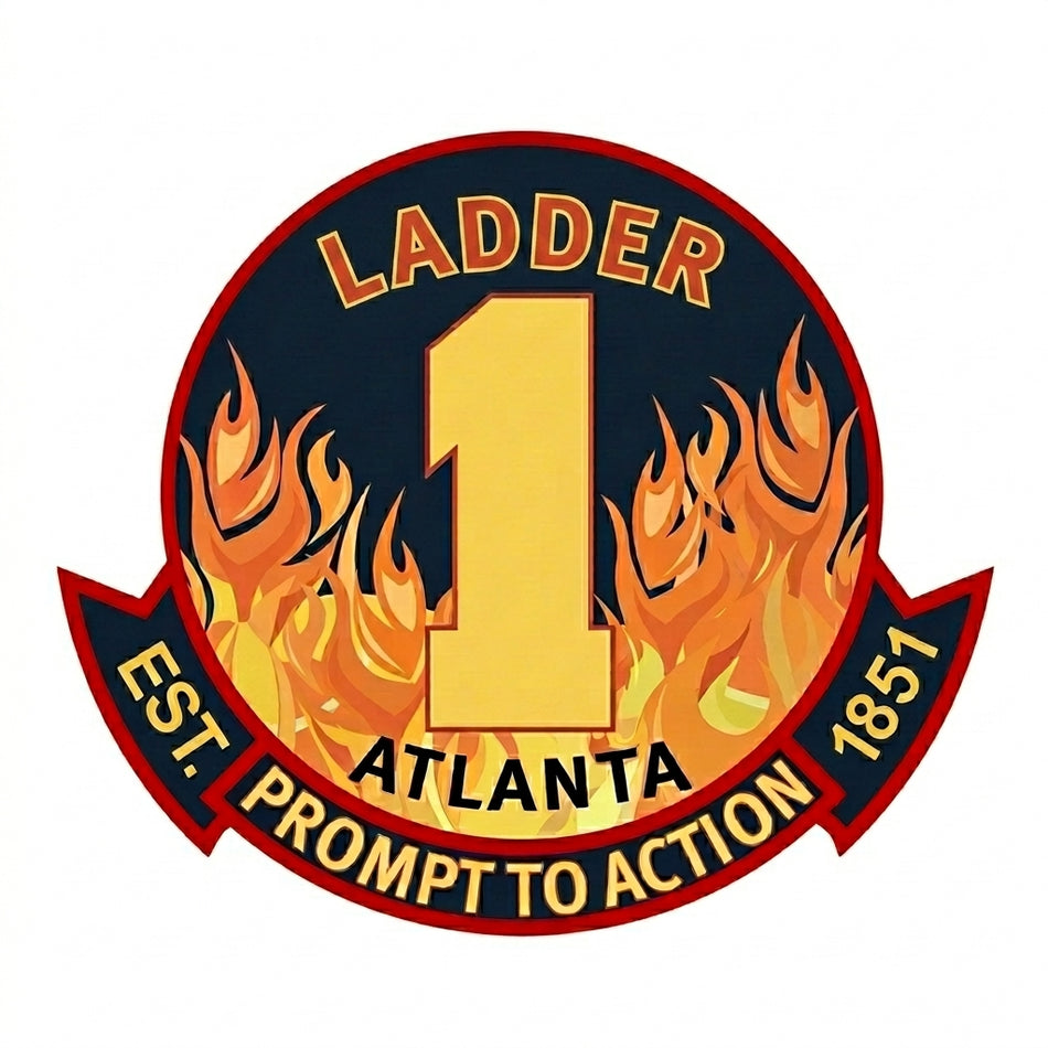 Atlanta Ladder Prompt to action Customer Decal