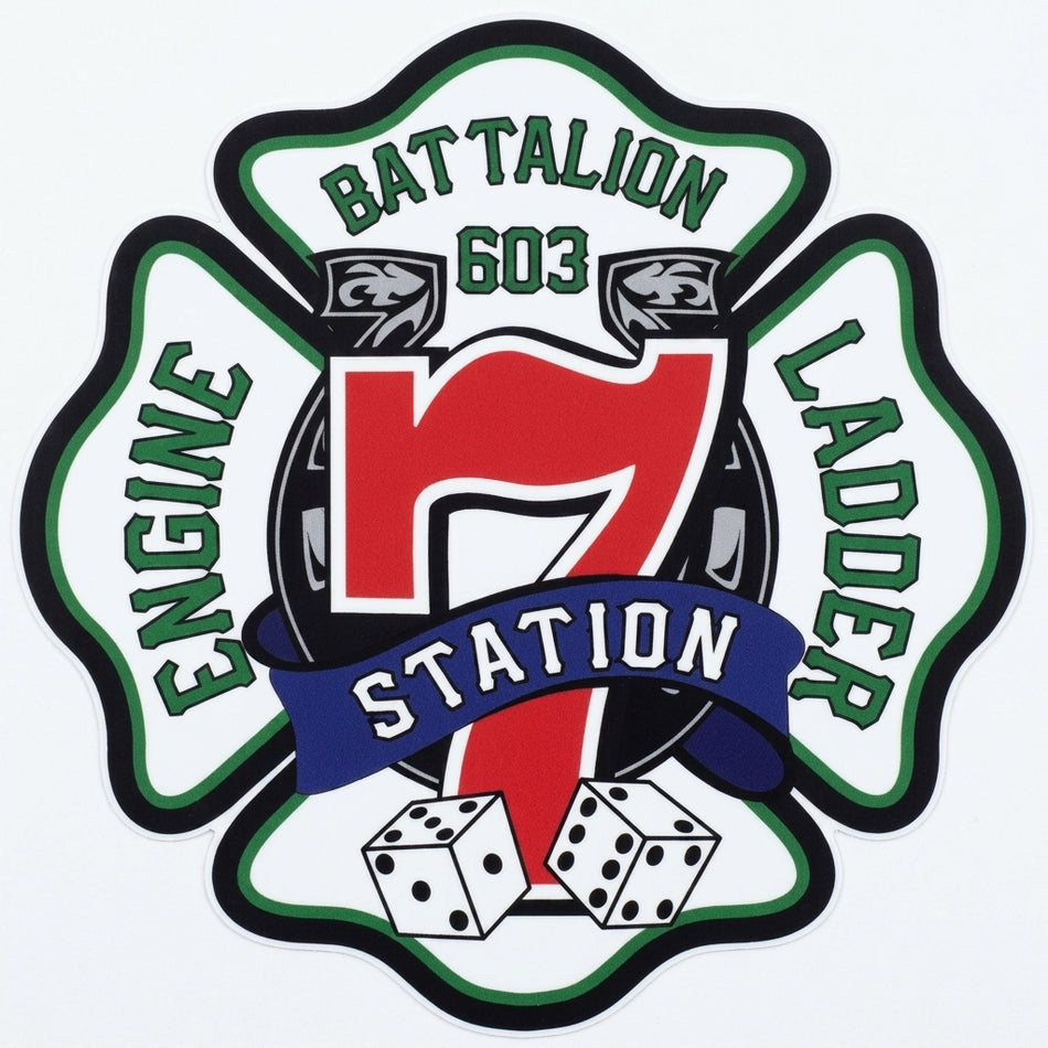 Battalioni 603 Maltese Window/Helmet Decal or MAGNET (sqd.1)