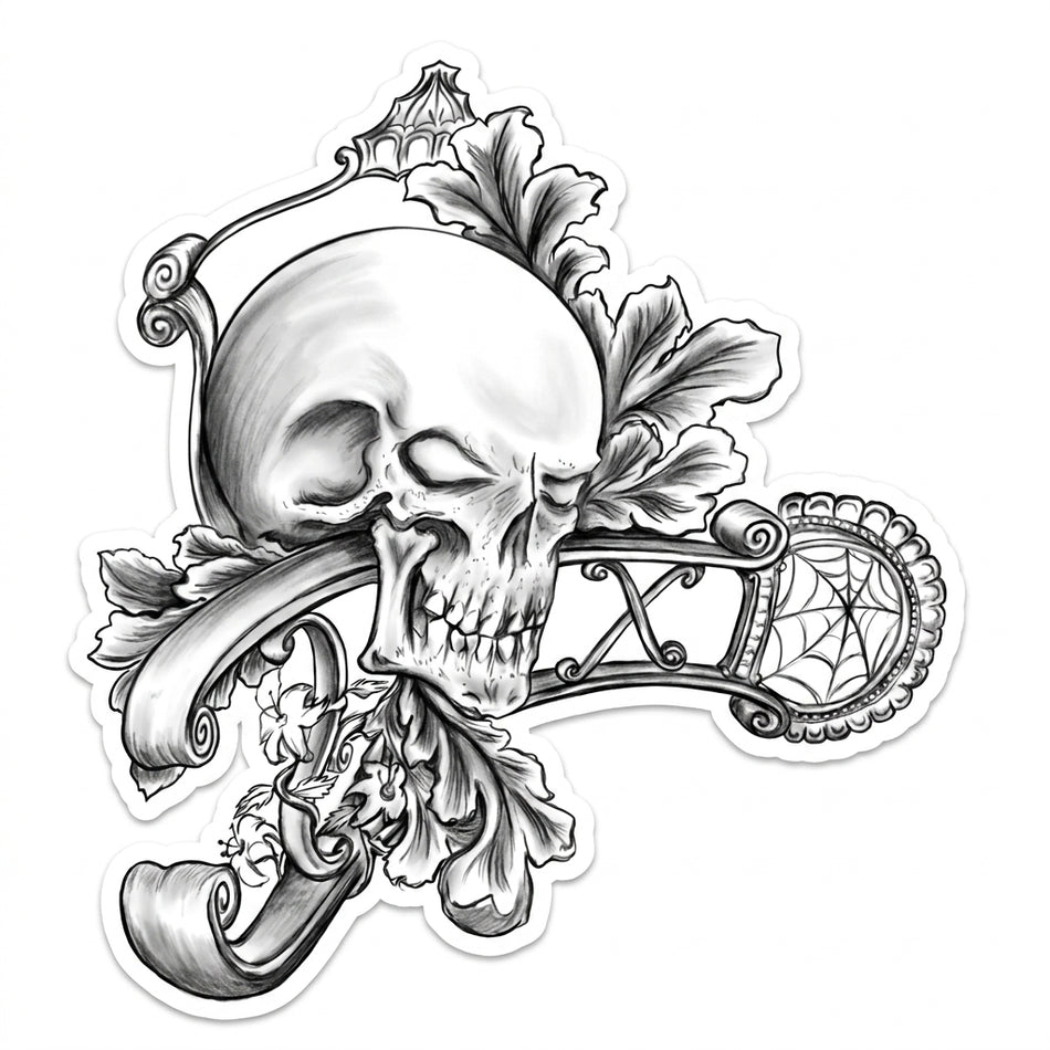 Raven Bied Griffen Window/Helmet Decal or MAGNET (sqd.1)