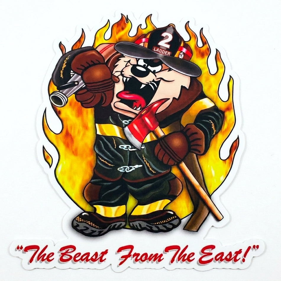Beast from the east 4 Engine Window/Helmet Decal or MAGNET
