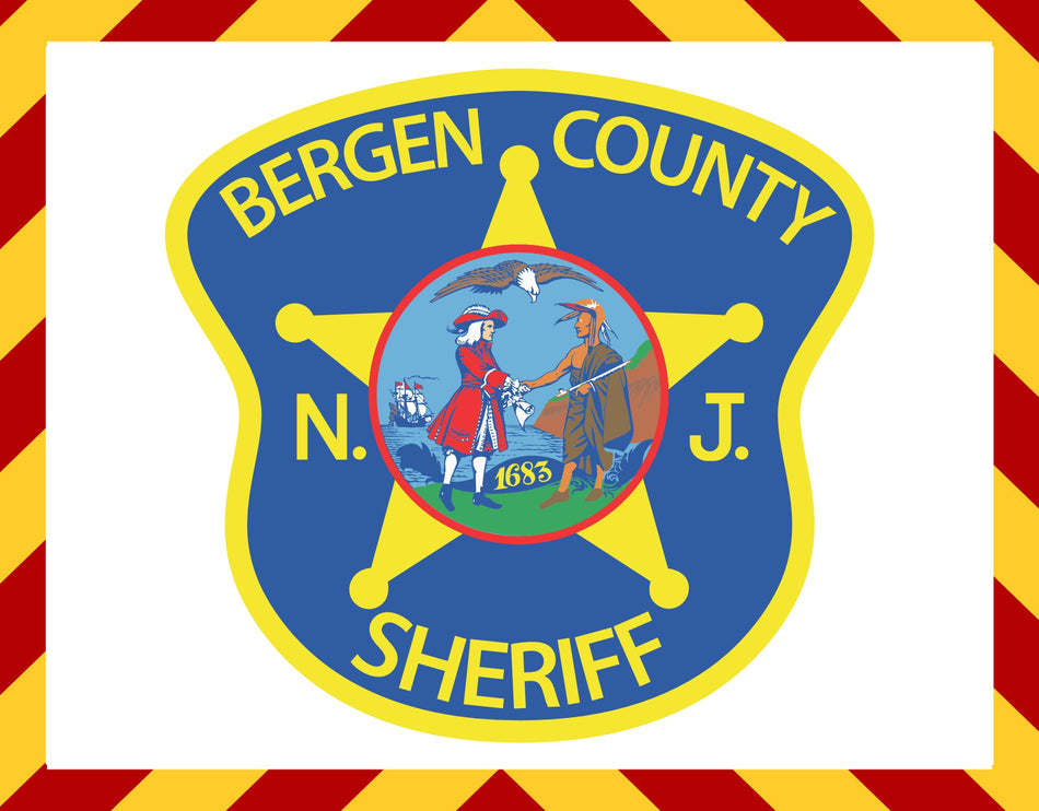 Bergen County Sheriff Customer Decal