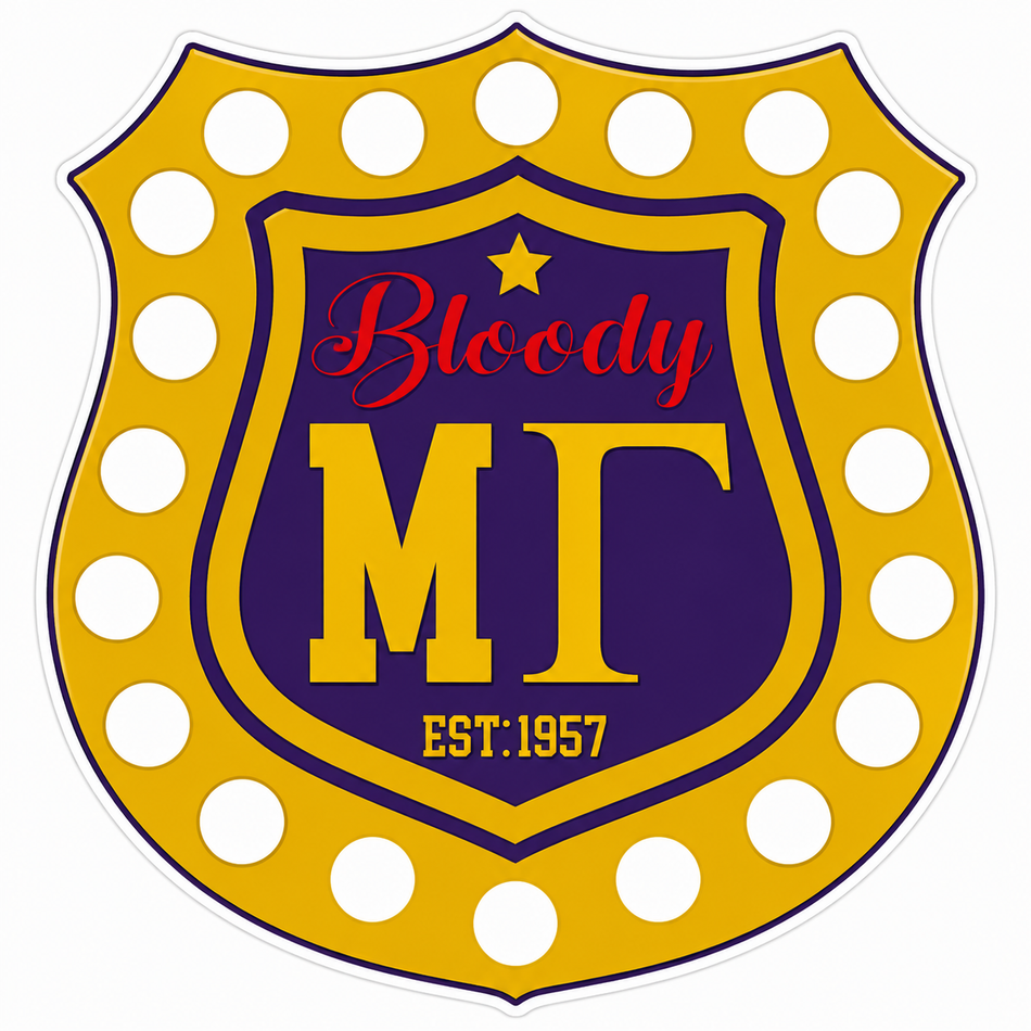 Bloody MT Customer Decal or Magnet (sqd.1)