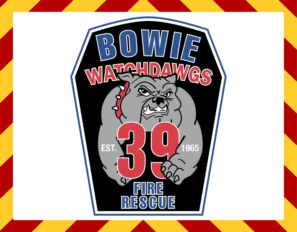 Bowie Watchdogs 39 Customer Decal