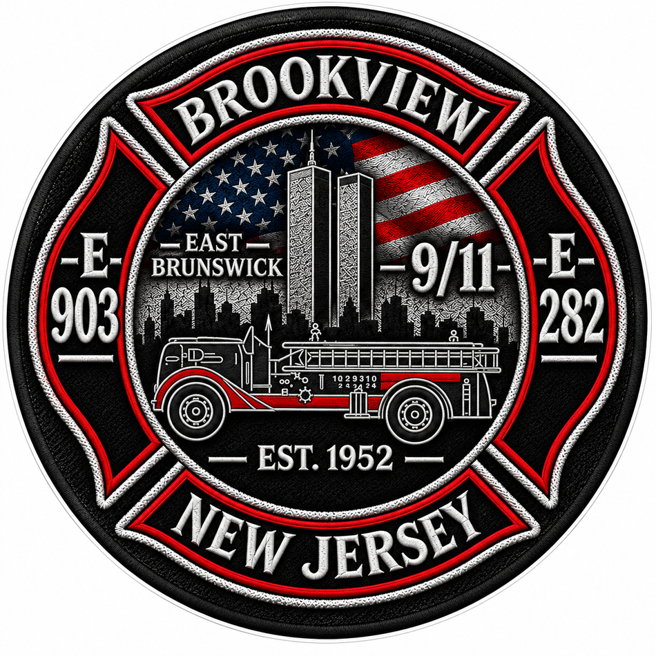 Brookview NJ ECONOMY Customer Decal Economy Bulk Decals (sqd.1)
