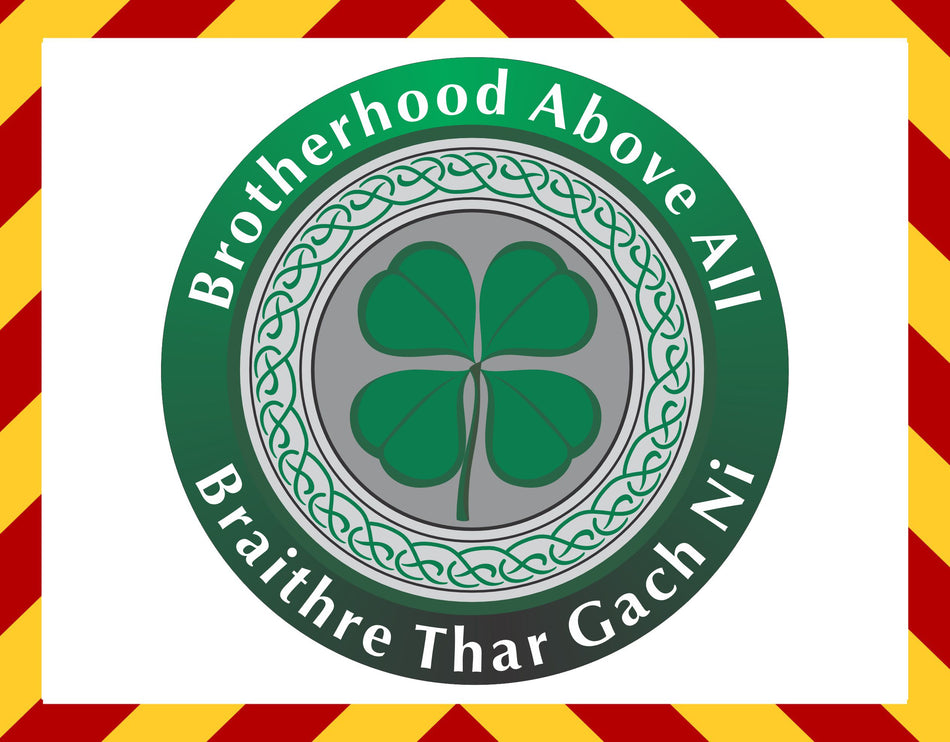 Window Decal - Brotherhood above all decal