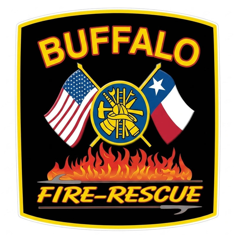 Buffalo Fire Rescue Window/Helmet Decal or MAGNET