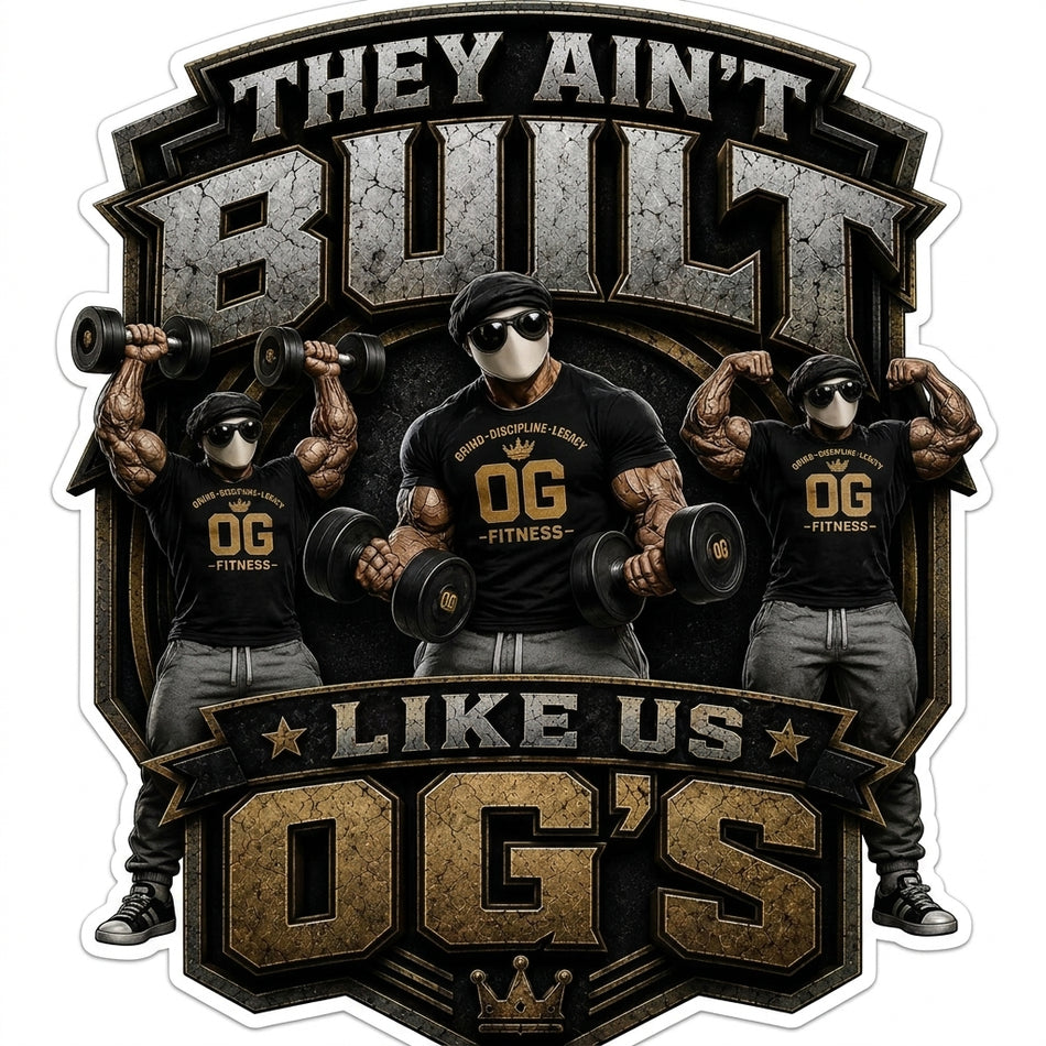 They Aint Built Like Us Window/Helmet Decal or MAGNET (sqd.1)